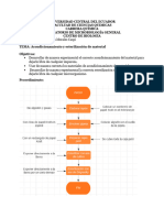 Practica 2 Acondicionamiento Microbiología