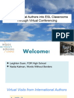 NJ PPT - Bringing Global Authors Into ESL Classrooms