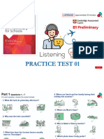 Ready For B1 Listening Test 1