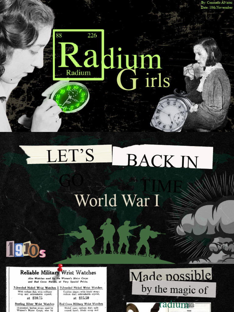 Radium's Impact on WWI and Workers' Rights | PDF