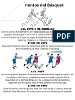 Los Fundamentos Del Futbol y Básquet