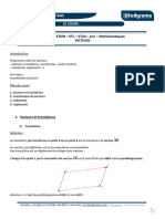 Mathematiques Vecteurs - Le Cours