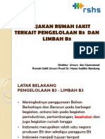 Kebijakan Rumah Sakit Terkait Pengelolaan B3 Dan Limbah B3