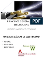 Unidades Básicas de Electricidad (R, V, I)