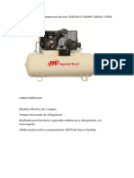 INGERSOLL RAND Compresora de Aire 2545E10