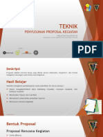 Teknik Pembuatan Proposal