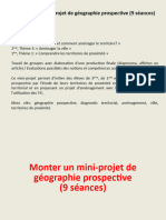 Mini Projet de Geographie Prospective