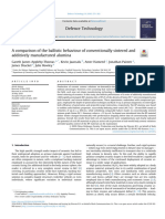 A Comparison of The Ballistic Behaviour of Conventionally Si - 2020 - Defence Te