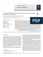 An Air Cavity Method For Increasing The Underwater Acoustic - 2020 - Defence Tec