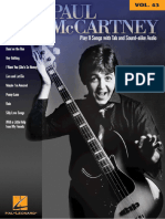 Bass Play-Along Vol 43 - Paul McCartney
