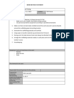 Method Statement Dismantle SCF Form