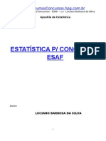 Estatistica Concursos ESAF