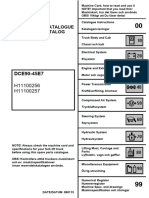 DCE90-45E7: Spare Parts Catalogue Reservdelskatalog