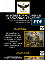 Masones Forjadores de la Democracia en Tacna. V.·.H.·. Jesús Hussein Aaron Rojas Hurtado 14°. Camp.·. de Tacna