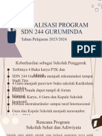 Sosialisasi Program SDN 244 Guruminda: Tahun Pelajaran 2023/2024