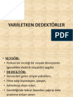 Yarii̇letken Dedektörler