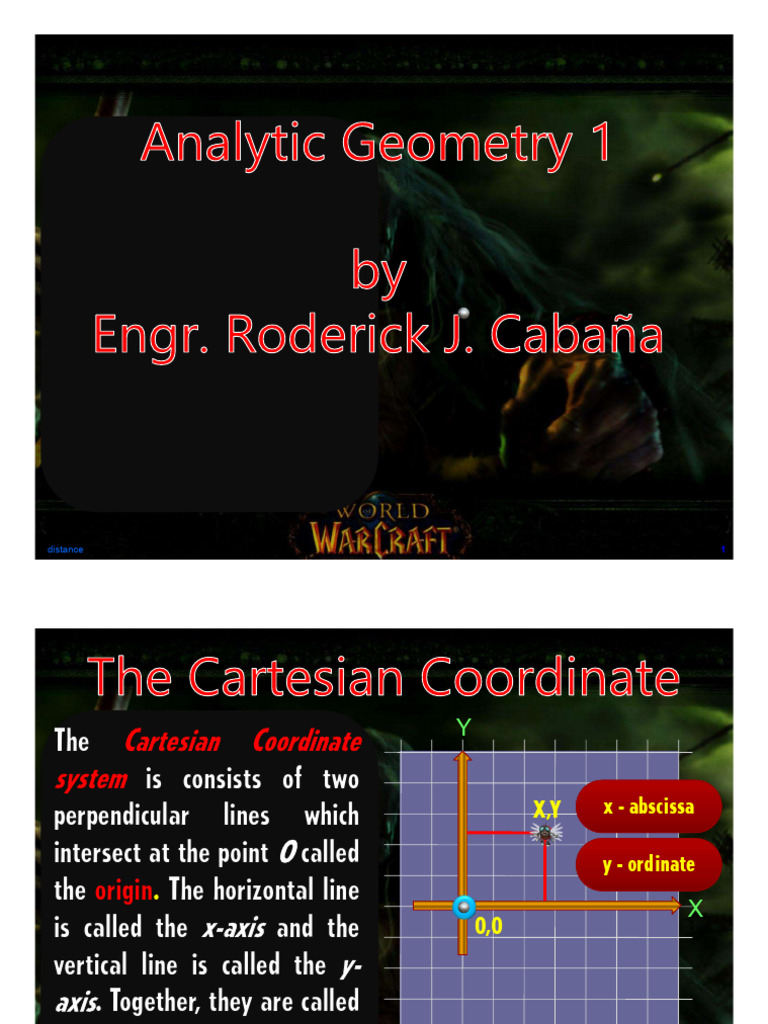 Geometry Problem Set | PDF | Cartesian Coordinate System | Triangle
