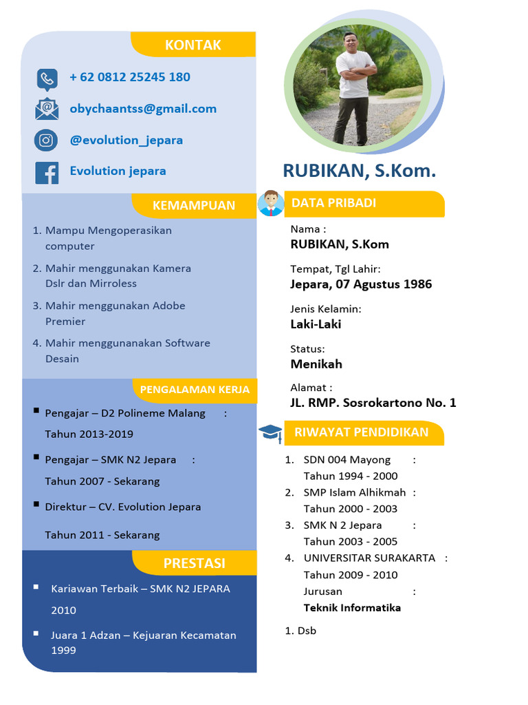 CV Animasi 2 | PDF
