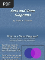 Sets and Venn Diagrams: by Amber K. Wozniak