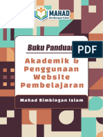 Buku Panduan Akademik & Website Pembelajaran Mahad Bimbingan Islam