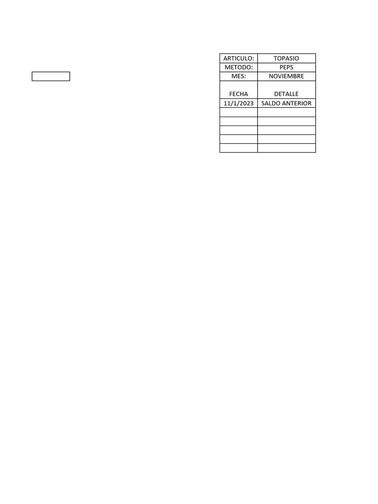 KARDEX | PDF
