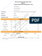 Secondary Annual Result 2023