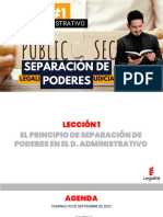 Primera Clase Legalidad Control Judicial y Administración Pública