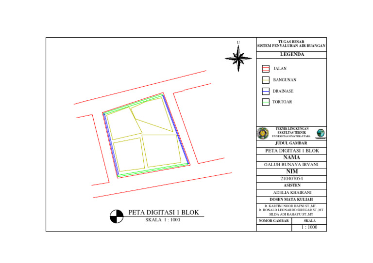 Peta Raudhah dan Drainase Irvani | PDF