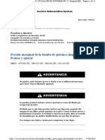 Presión Marginal de La Bomba de Pistones (Implemento) - Probar y Ajustar