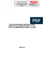 JCP PTS VDU 005 Excavacion Manual