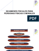 Regimenes Fiscales