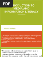 2introduction To Media and Information Literacy