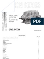 Elecon Eon Installation Maintenance Manual