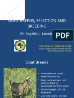 2 - Goat Breeds, Selection and Breeding