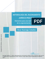 Metodología Del Razonamiento Jurídico Práctico - Oscar Buenaga Ceballos