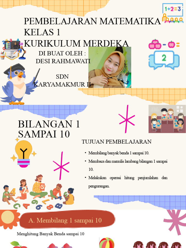 Matematika Kelas 1 | PDF