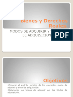 Modos de Adquirir y Títulos de Adquisición