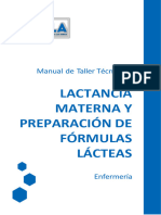 Taller Técnico VII - Lactancia Materna y Preparación de Fórmulas Lácteas