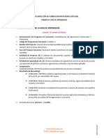 Guía 18, Servicio Al Cliente