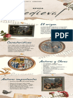 Infografía Museo de Historia Del Arte Collage Scrapbook Beige y Marrón
