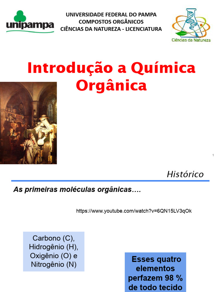 Introdução A Química Orgânica e Representação Molecular | PDF | Química ...