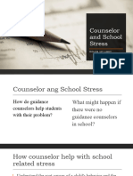 Counselor and School Stress