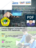 TM 2 Praktisi Mengajar - Full Absorption Costing and Variable Costing Pada Laporan LR