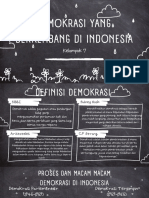 Demokrasi Yang Berkembang Di Indonesia - Kel 7