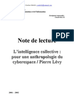 L'intelligence Collective Pour Une Anthropologie Du Cyberespace