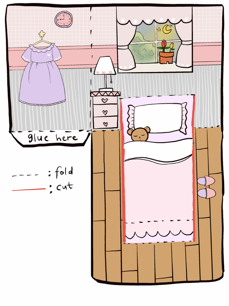 Printable Bedroom | PDF