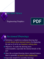 Sectional View Drawing Guidelines | PDF | Screw | Geometry