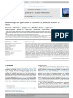 Methodology and Applications of City Level CO2 Emission Accounts in