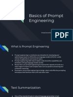 Basics of Prompt Engineering