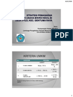 Strategi Pemasaran Produk Umkm